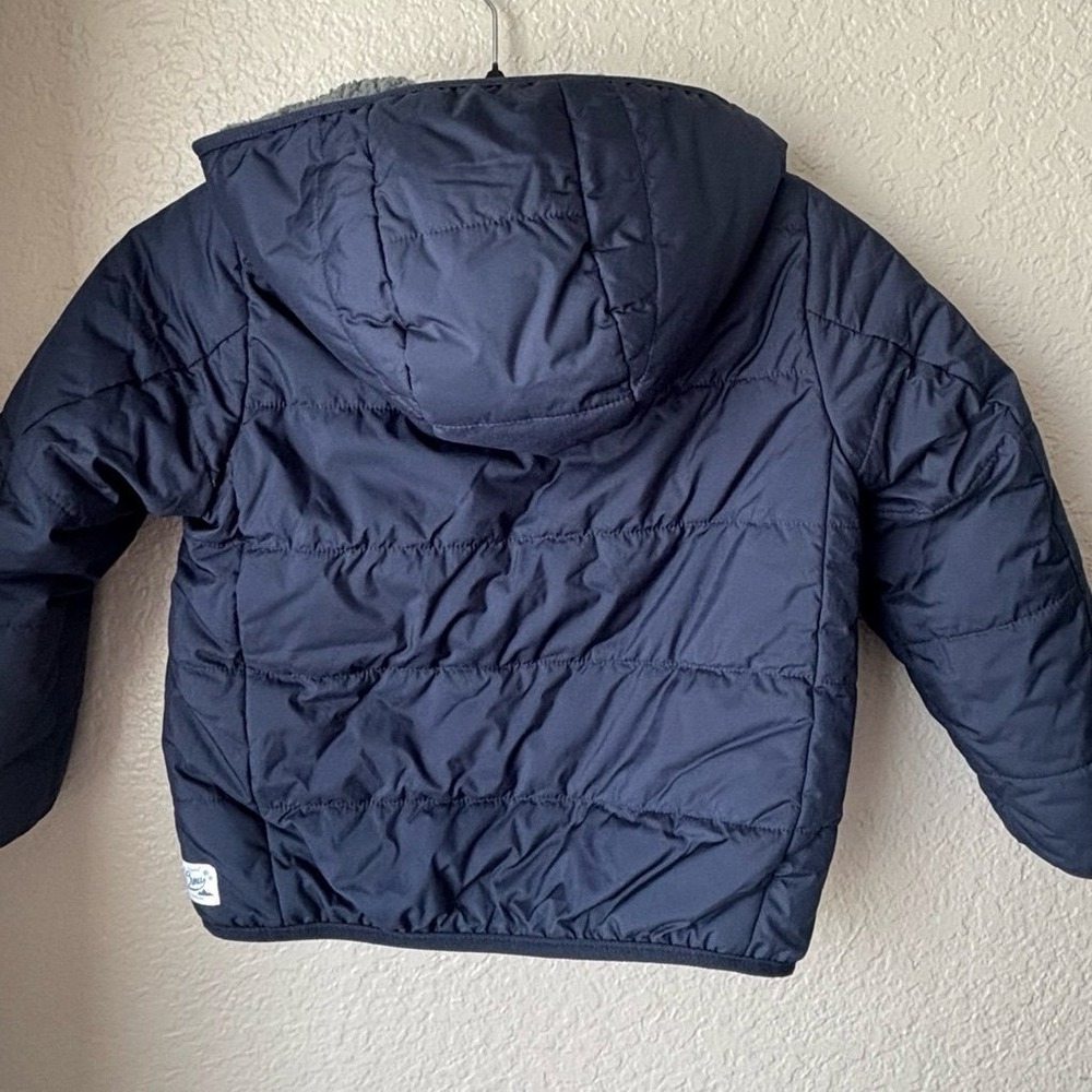Crew Cuts Kids Size XS Puffer Jacket - Navy - Picture 10 of 11